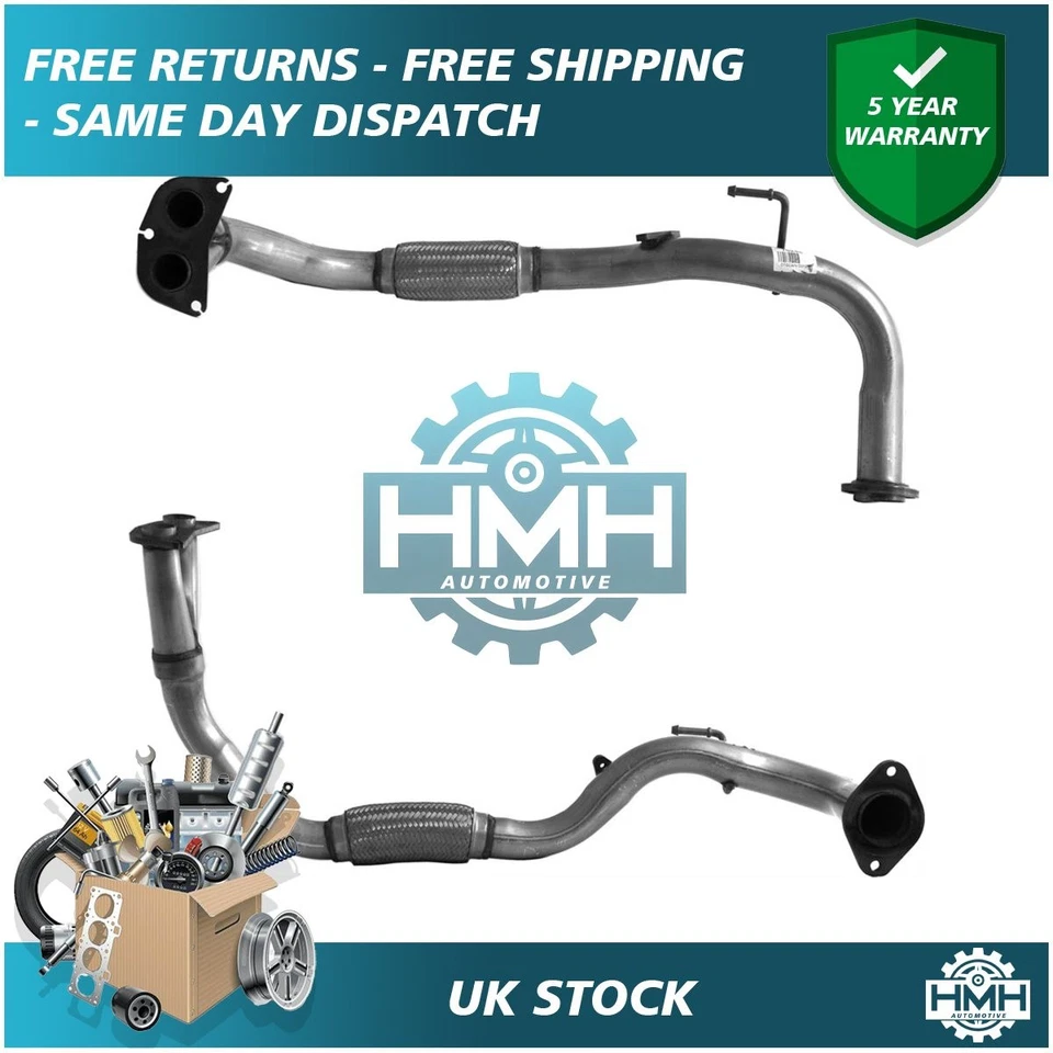 Tubo de escape delantero para Toyota MR2 1990-1992 2,0 HMH Euro 2 174107A070 Foto 1 de 4