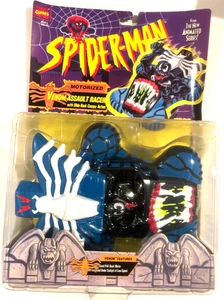 Spider-Man 1995 serie animada Venom Assault Racer Slide Back Toy Biz #47458 - Imagen 1 de 1