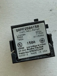 General Electric 150A Circuit Breaker Rating Plug (SRPF250A150) - Picture 1 of 2