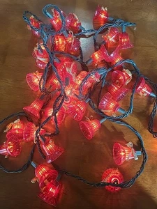 Vintage Celebrations 40 Musical Bell Lights in Motion 21 Songs Christmas Tree - Picture 1 of 5