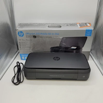 HP OfficeJet 250 All-in-One Portable Printer (CZ992A), Black, Normal - Image 1 of 4