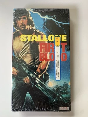 First Blood VHS 1995 Live Entertainment Rambo Sylvester Stallone New SEALED! - Image 1 of 4