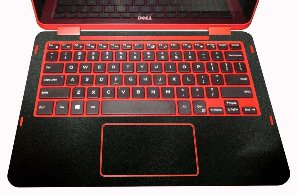 2-pack matte black Palmrest Vinyl Decal Sticker Skin for Dell Inspiron 11-3000 - Image 1 of 1