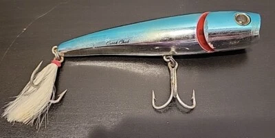 Señuelo de pesca vintage Creek Chub Knucklehead  Foto 1 de 4