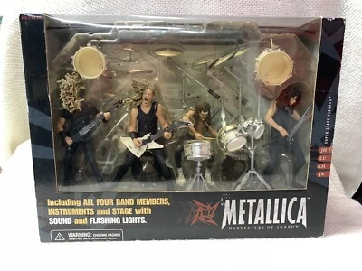 McFarlane Metallica Harvesters Of Sorrow Box Set Hetfield Ulrich Hammett Newsted - Image 1 of 4