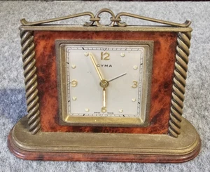 Cyma Vintage Alarm Clock Working with working alarm Art Deco - Picture 1 of 5