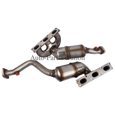 20H22-16/17 Both Manifold Catalytic Converter for BMW 330i 330ci 330xi NEW - Image 1 of 4