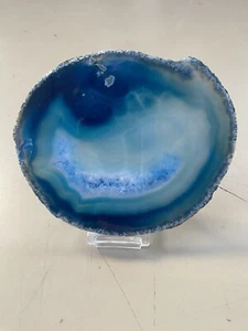 Bella fetta di agata colorata 165g pietra preziosa cristallo di quarzo lucido - Imagen 1 de 11