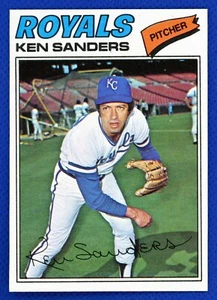 1977 Topps Set-Break #171 Ken Sanders Kansas City Royals NRMT - Picture 1 of 2