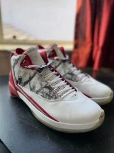 Size 12 - Jordan 22 OG Omega red white 2007 with OG box OG release brand new - Picture 1 of 9