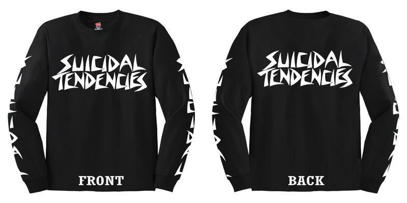 SUICIDAL TENDENCIES official ST LOGO LONGSLEEVE SHIRT Dogtown Punk Classic - Image 1 of 1