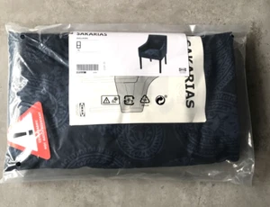 IKEA SAKARIAS Armchair Cover Kvillsfors Navy 005.117.65, 100% Cotton BNWT - Picture 1 of 5