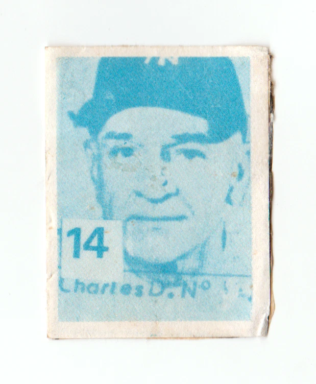 Venezuela Pegatina Caramelo Deportivo 1958 Casey Stengel #14 Set Yankees RARO Foto 1 de 2