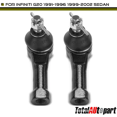 2x Kit de extremo de varilla de amarre para INFINITI G20 1991-1996 1999-2002 exterior delantero izquierdo y derecho Foto 1 de 4