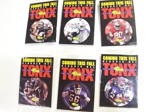 FOOTBALL POGS BY CLASSIC TONX  d. SANDERS, AIKMAN, L. TAYLOR, RICE ETC AWESOME - Picture 1 of 2