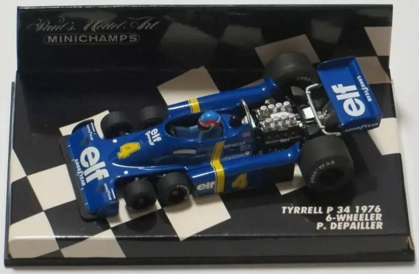 Minichamps 1:43 Tyrrell P34 1976 P. Depailler 6-Wheeler - Bild 1 von 2