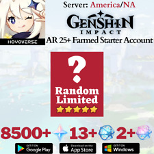 [America/NA] [INSTANT] Genshin Impact Random Limited Primogems Fates Account