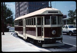 Original Rail Slide - McKinney Avenue Transit Authority 369 Dallas TX 7-21-1989 - Picture 1 of 1