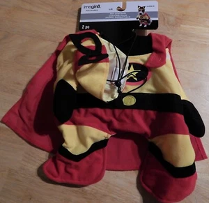 Imagin8 Male Superhero Dog's Costume Size L - Picture 1 of 3