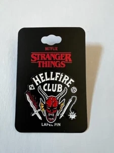 Stranger Things Hellfire Club Logo Enamel Pin - Picture 1 of 2