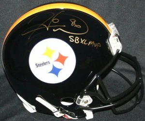 Casco Auténtico Hines Ward Firmado Steelers Proline Firmado MVP Inscripción PSA - Imagen 1 de 8
