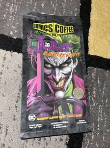 DC -The Joker "Comics On Coffee" Bolsa Vacía_Obra de Arte Genial - Imagen 1 de 5
