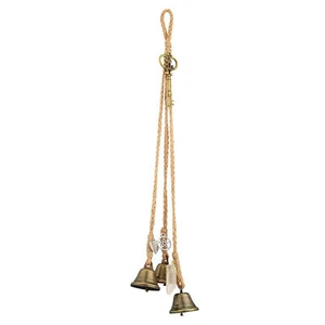 Witch Bell Wind Chime Hanging Witch Bells Door Hanger Bells for Good Luck - Picture 1 of 9