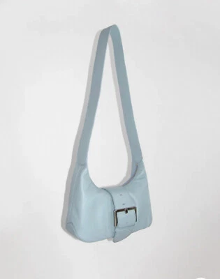 PalomaWool 2023 Mini Leonora Cowhide Crossbody Bag Shoulder Bag in Blue - Image 1 of 4