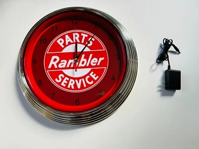 AMC Rambler Neon Clock - Image 1 of 4