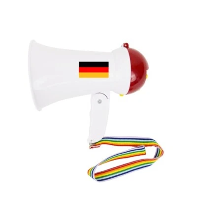 SONIA ORIGINELLI Megaphone "Klein" Fan WM Fußball Stadion Sound Tröte Lärm Anfeuern Lautsprecher