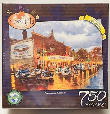 American Classics Harley Davidson мотоциклов 750 штук пазл США новый. - Изображение 1 из 4