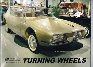 Turning Wheels Magazine August 2010 Vol. 42 No. 8 Studebaker Drivers Club - Picture 1 of 2