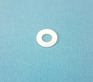 Nylon Washers / Shims, Plastic Fasteners OD 12.7mm x ID 6.5mm x 0.8mm Thickness - Picture 1 of 2