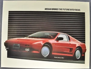 1985-1986 Nissan Mid 4 Concept Car Brochure Folder Coupe Excellent Original - Picture 1 of 4
