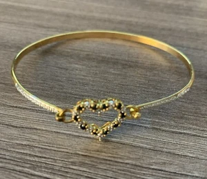 Strass Herz Klapphalterung - Bild 1 von 6