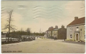 DARLINGTON ROAD, CROFT, CROFT ON TEES - Postal de Durham - Imagen 1 de 2