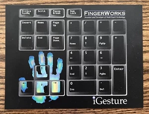 Autographed FingerWorks iGesture Surface - A piece of Apple history! - Afbeelding 1 van 2