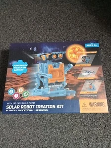 12 IN 1 CIRO STEM 190 PIECE SOLAR ROBOT CREATION KIT EDUCATION SCIENCE BUILDING - Picture 1 of 7