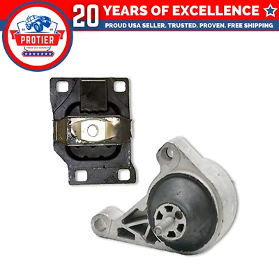 Fits 2002-2003 Ford Focus SVT 2.0L Motor & Trans Mount 2pcs - Image 1 of 2