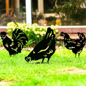 Ostern Küken Deko Eiersuche Gartenschmuck Hühner Figur Geschenktüte - Bild 1 von 37