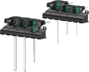 Wera 5023450001 Wera T-Handle Metric Hex-Plus Driver Set with Rack (7-Piece Set) - Picture 1 of 19