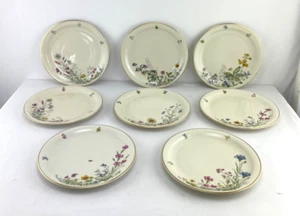 Juego de 8 platos de cena Franconia Krautheim Bavaria Selb Meadow Flowers 10" Lg - Imagen 1 de 20
