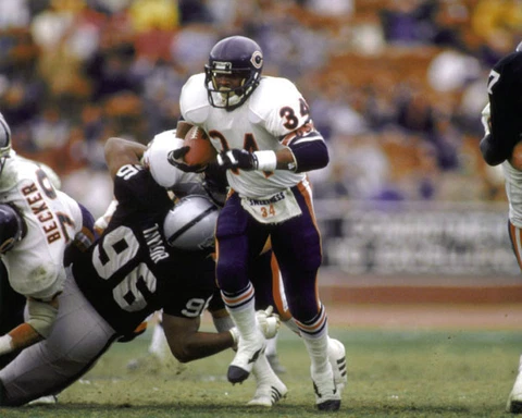 Chicago Bears WALTER PAYTON Glossy 8x10 Photo NFL Football Print Poster Cover