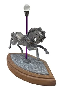 MICHAEL RICKER American Carousel Horse Collection #2 Nicole PEWTER 340/750 - Picture 1 of 7