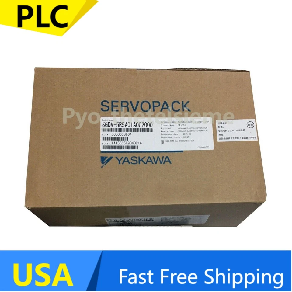 SGDV-5R5A01A002000 Ipcs New Sealed Yaskawa Servo Drive SGDV-5R5A01A002000 - Image 1 of 1