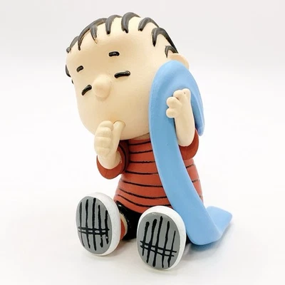 Linus Snoopy Sleeping Mascot Mini Figure Katazun Peanuts Gacha Anime Japan - Image 1 of 4