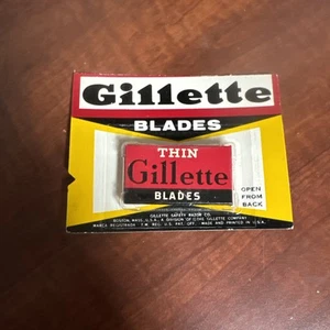 Paquete de 4 hojas Gillette DE COLECCIÓN DELGADA NUEVO EN STOCK - Imagen 1 de 2
