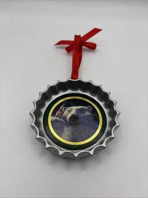 Vintage - 1990 Coca Cola Trim a Tree Collection Bottle Cap Polar Bear Ornament - Image 1 of 3