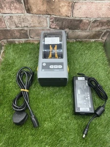 Zebra ZD410 203dpi stampante termica etichette grigio alimentatore USB ottime condizioni - Foto 1 di 10