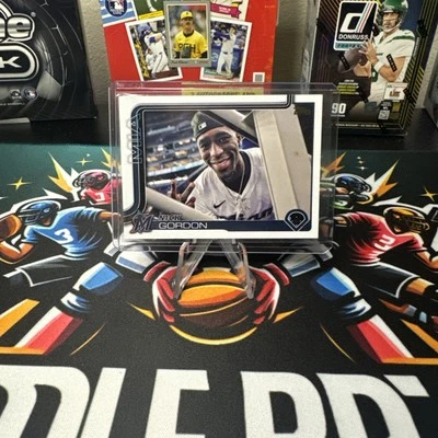 2025 Topps Serie 1 Nick Gordon Oro Espejo Imagen Variación Marlins #57 Foto 1 de 2